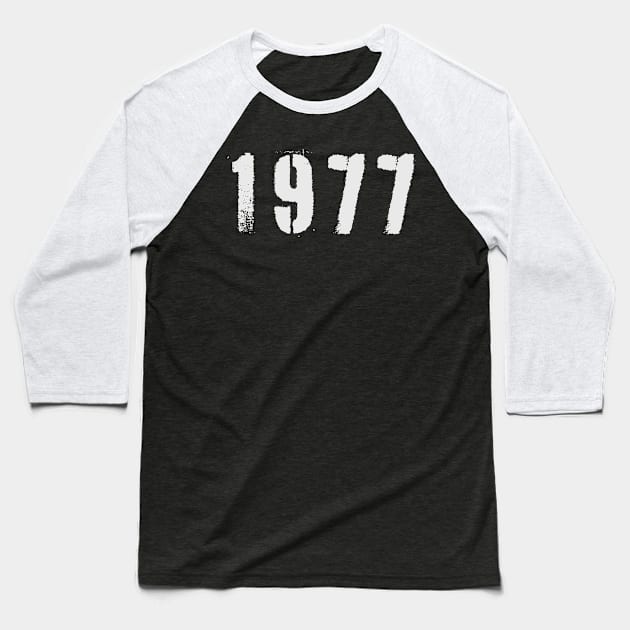 1977 Baseball T-Shirt by n23tees